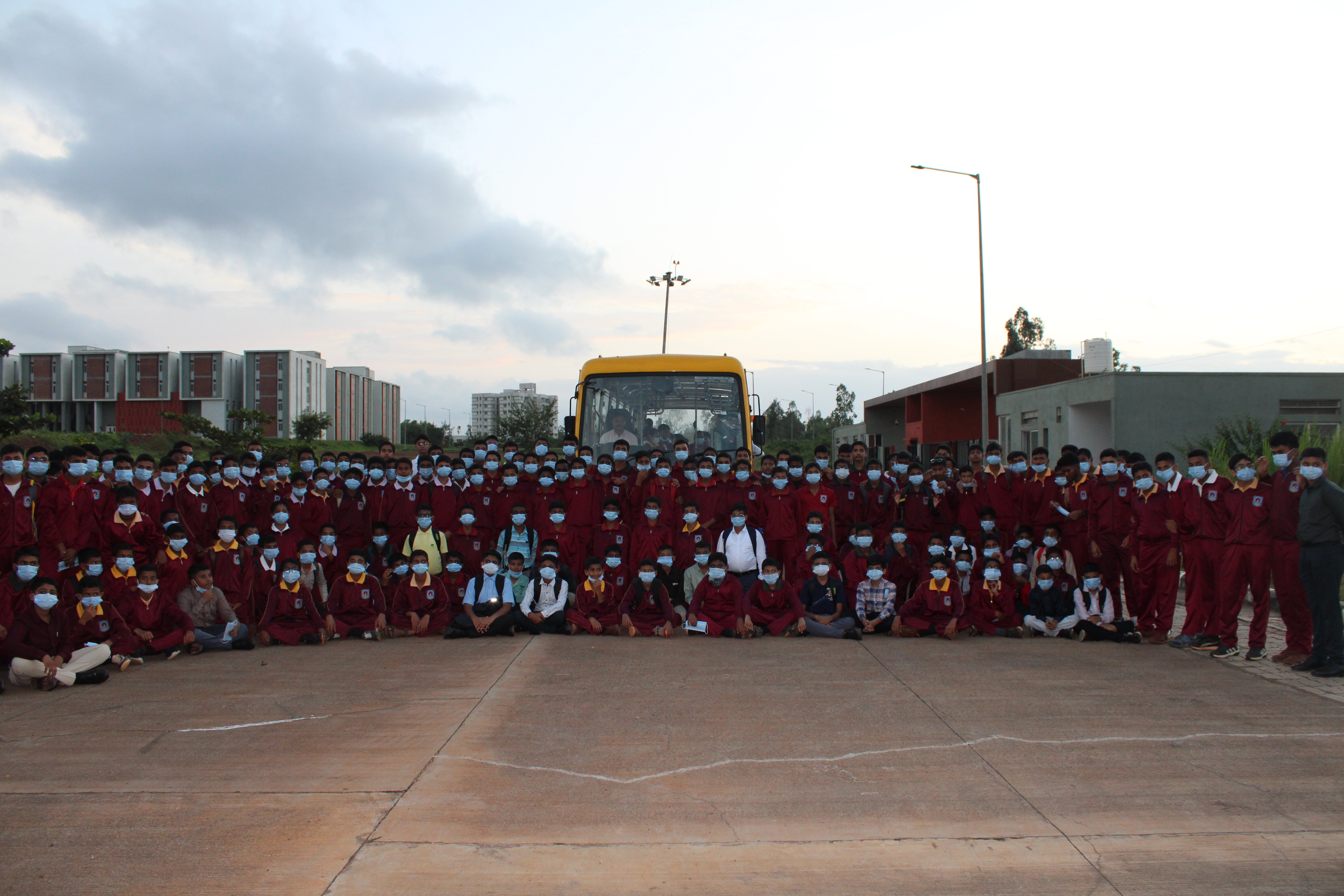 Arrival of Our New School Bus