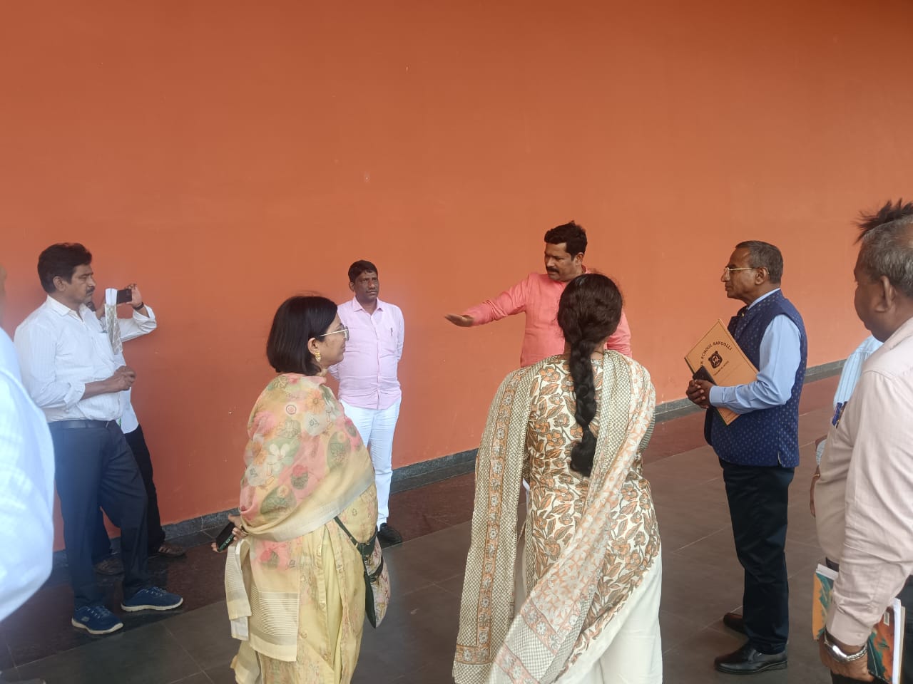 Minister's Visit to the School