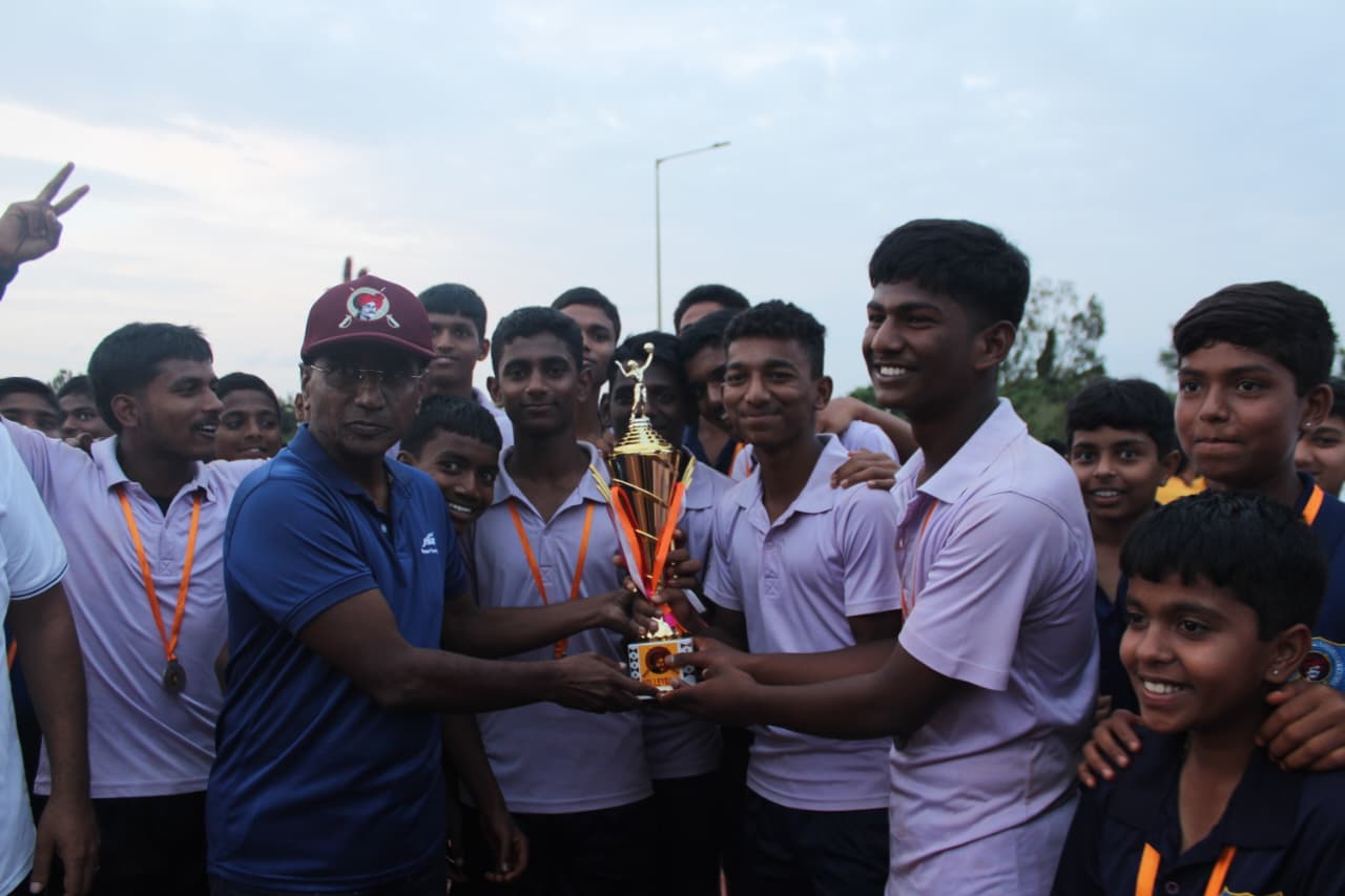 Interhouse Volleyball Tournament Trophy & Medal Distribution